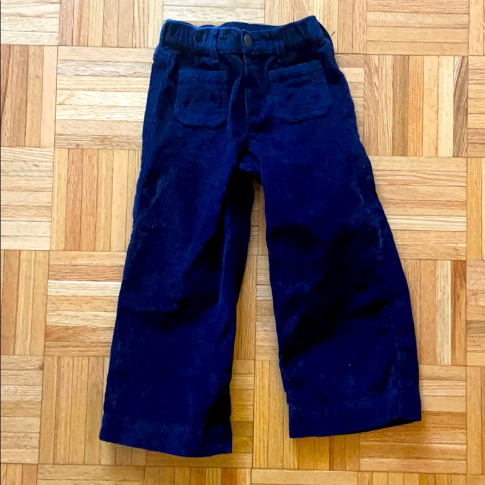 GAP navy blue corduroy flare pants 5T